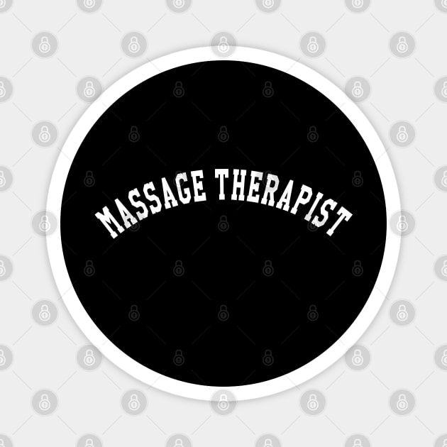 Massage Therapist Magnet by KC Happy Shop